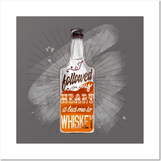 Whiskey lover Posters and Art